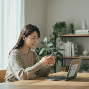 スマホでチャットレディって実際どう？在宅歴4年のわたしが本音で語る注意点🌷