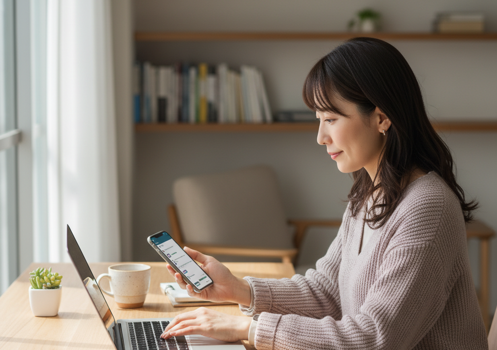 主婦がチャットレディ副業で家計を支えるコツ：岡崎から1日3時間のリアル
