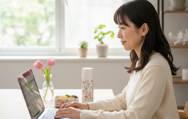 ねえ、知ってる？主婦のわたしが在宅メール仕事で家計を助ける「リアルな収入」と「続けられるコツ」🍱🌷
