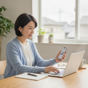 主婦の私が実践する、在宅メール仕事で安心を得るための思考フレームワーク📊💡