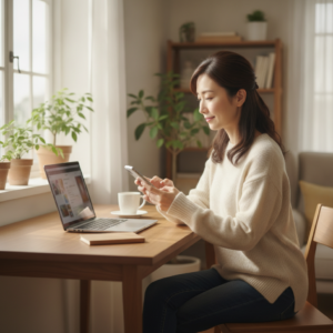 え、スマホで月40万円？主婦さんでも稼げた私のチャトレぶっちゃけ話🌸