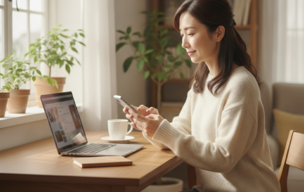 え、スマホで月40万円？主婦さんでも稼げた私のチャトレぶっちゃけ話🌸