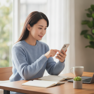 PCなし未経験でも稼げた💖スマホで始めるメール仕事、わたし流スタートガイド🌸