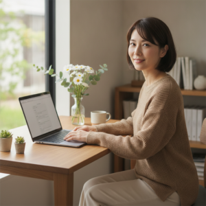 元看護師の私が語る、主婦のための安全第一！在宅メール仕事の始め方🏠💐