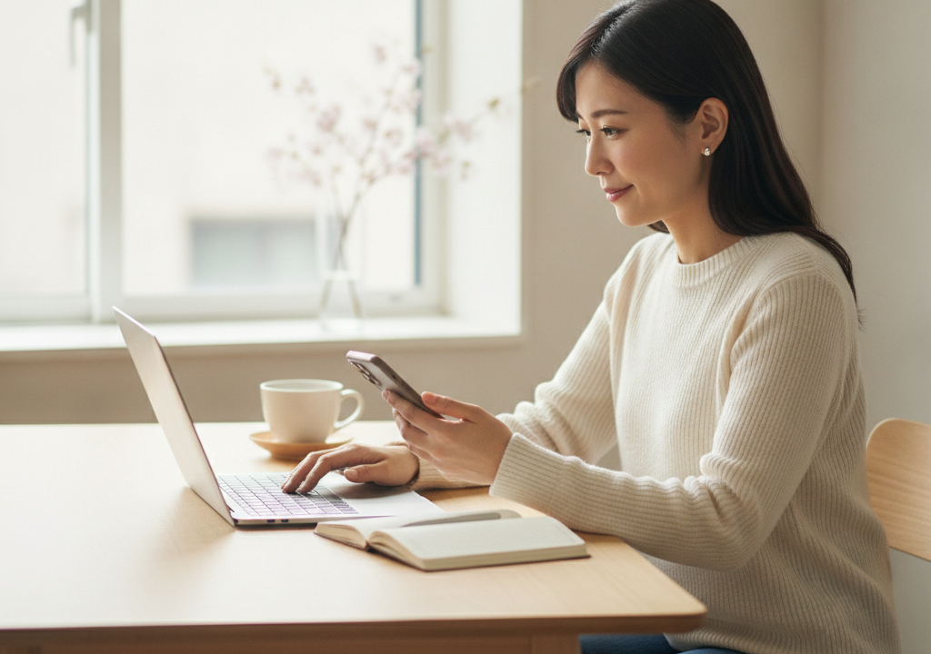 未経験女子必見！在宅副業の安心サイト、私がココに気をつけて選んだんだ🌸