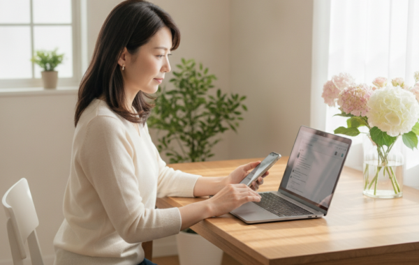 元看護師のわたしが北九州の自宅からお届け💐スマホで始めるチャットレディの、無理なく効率的な1日🏠